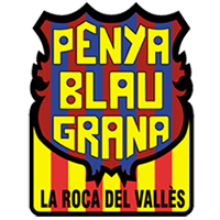 Pª BLAUGRANA DE LA ROCA DEL VALLÈS escudo