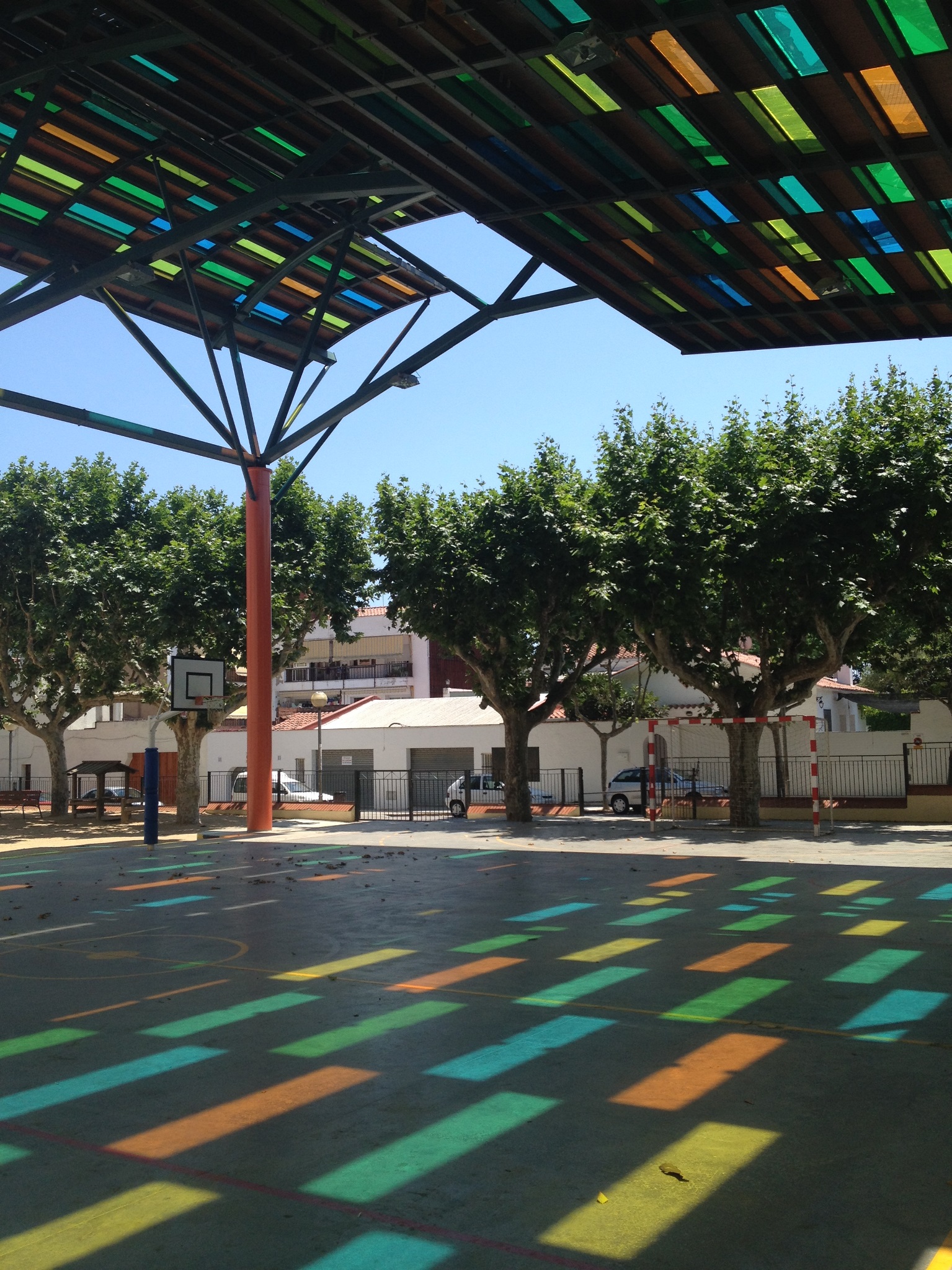 PISTA COBERTA CEIP LA RÀPITA