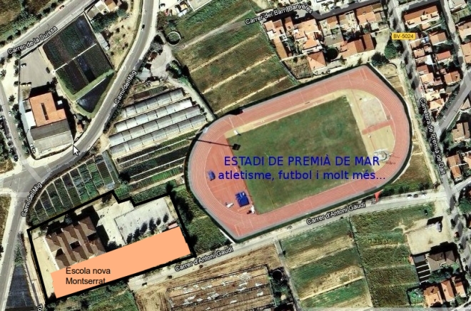 PISTA ESCOLA MONTSERRAT PREMIÀ