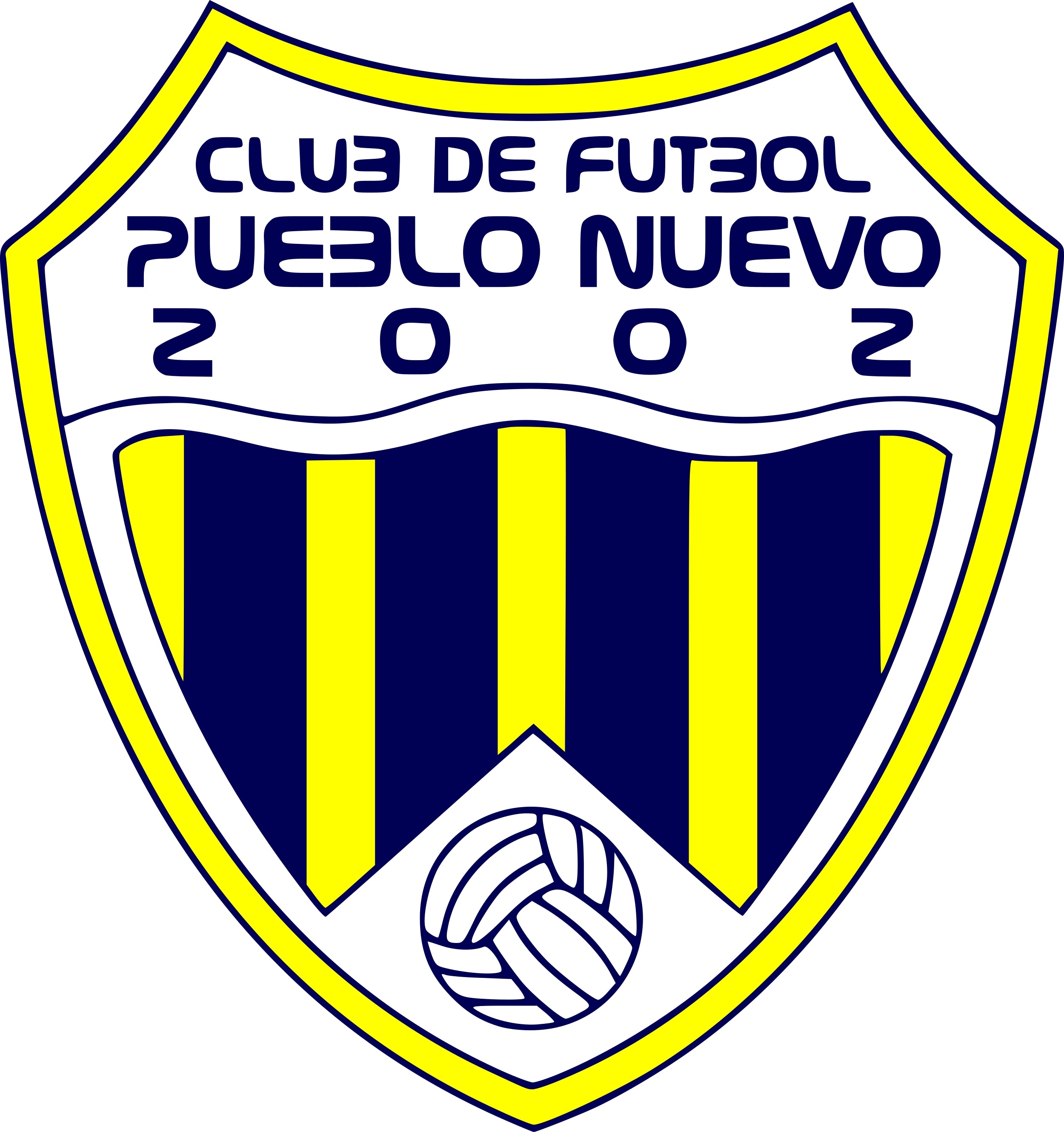 PUEBLO NUEVO-2002, C.F. escudo